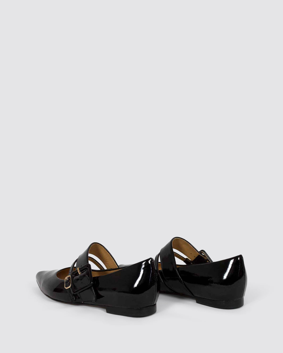 YEXA FLATS BLACK PATENT