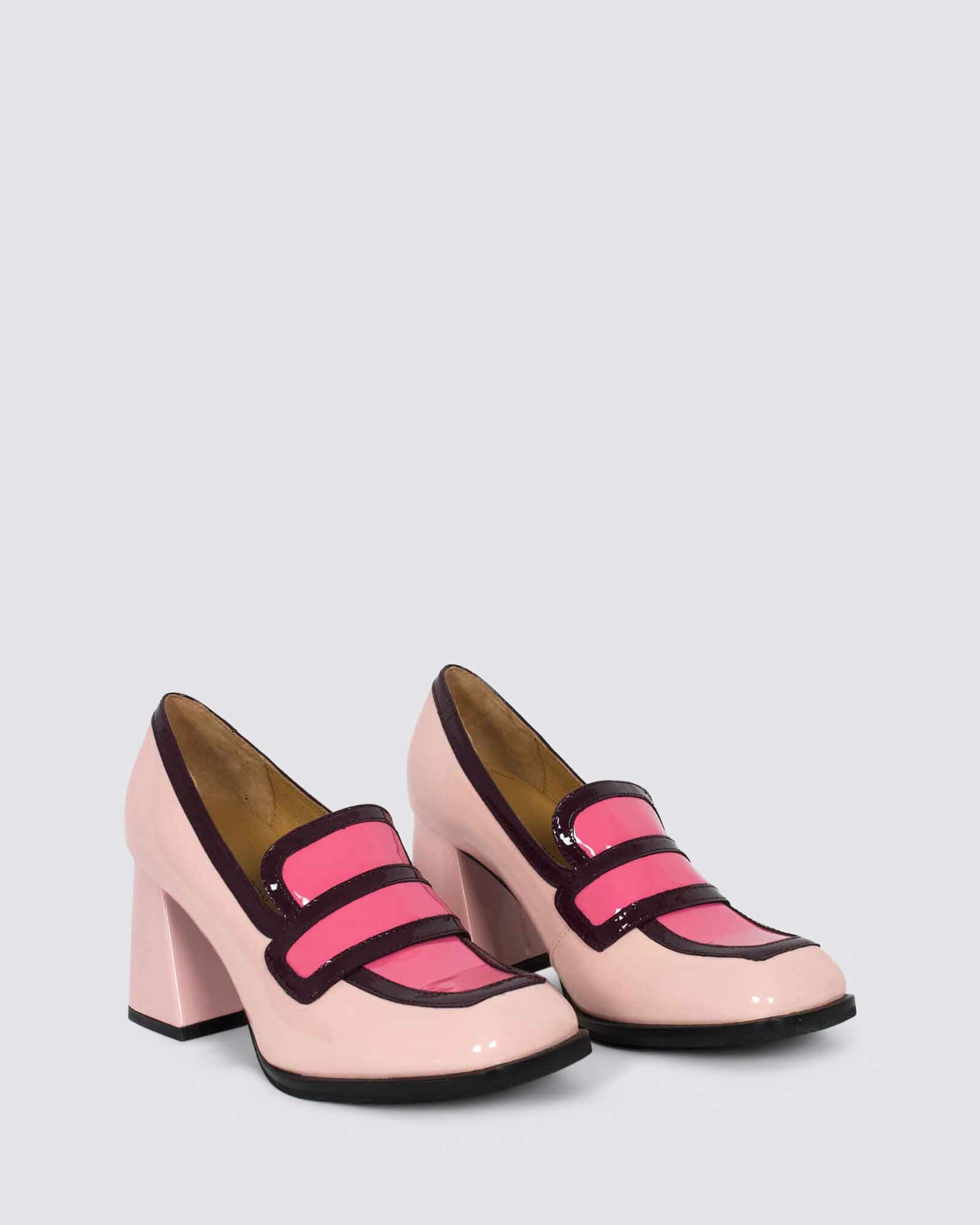 BERGEN HEELS PINK MULTI