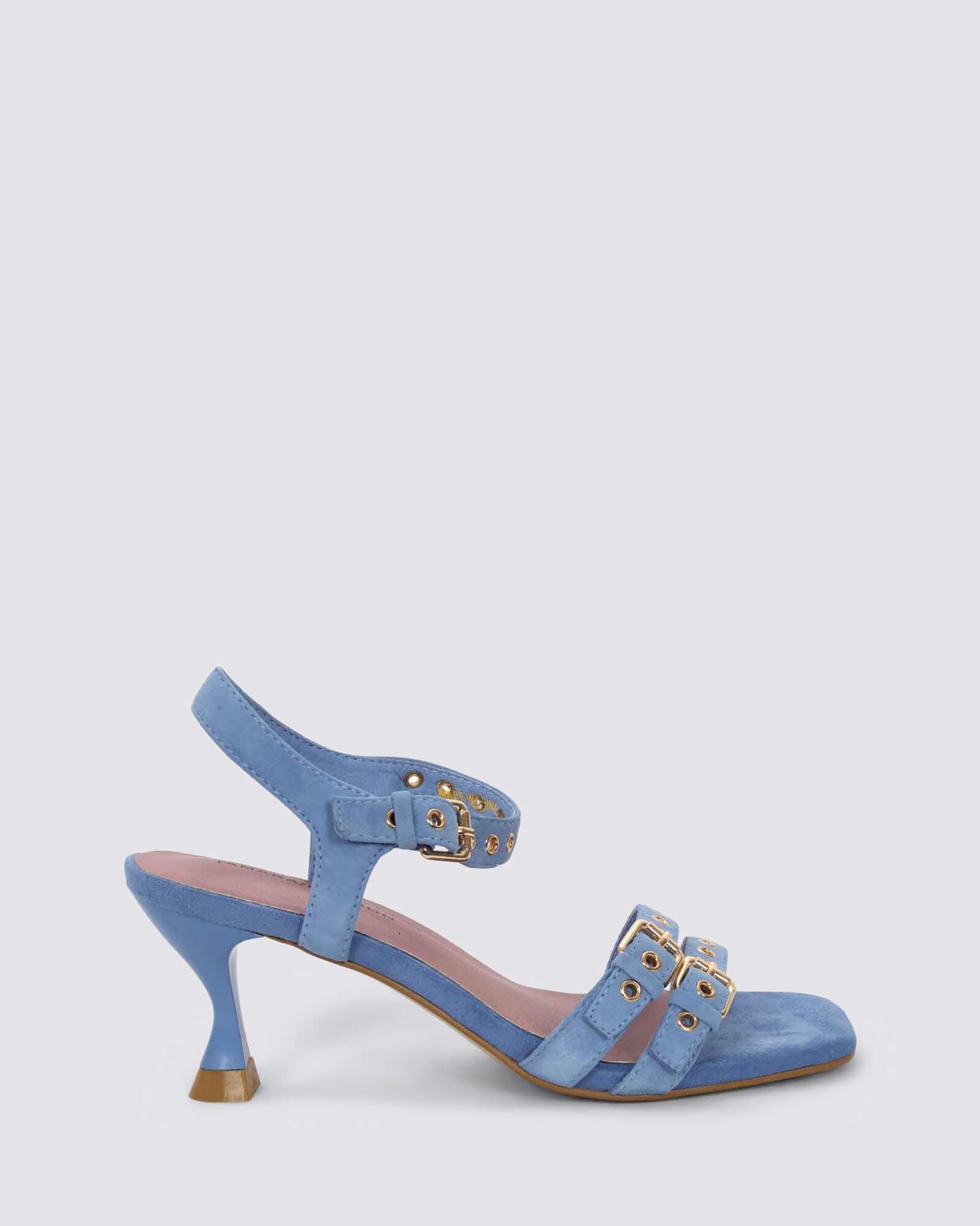 BESURE HEELS CORNFLOWER SUEDE