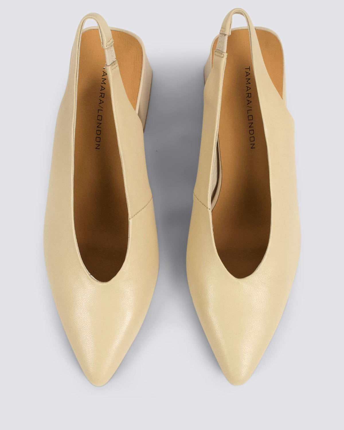 BEYAH SLINGBACK HEELS NUDE