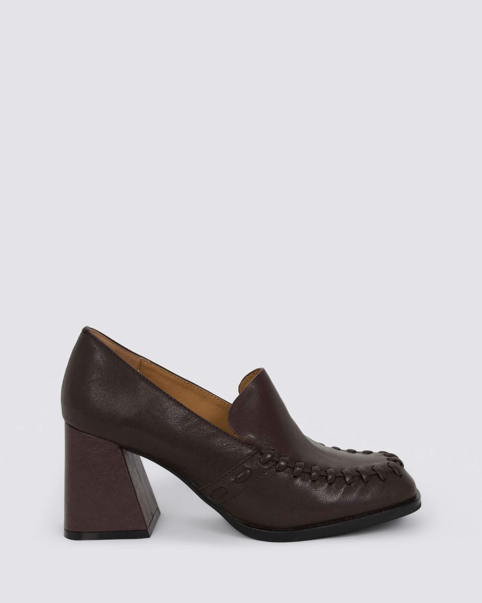 BINDA HEELS CHOCOLATE