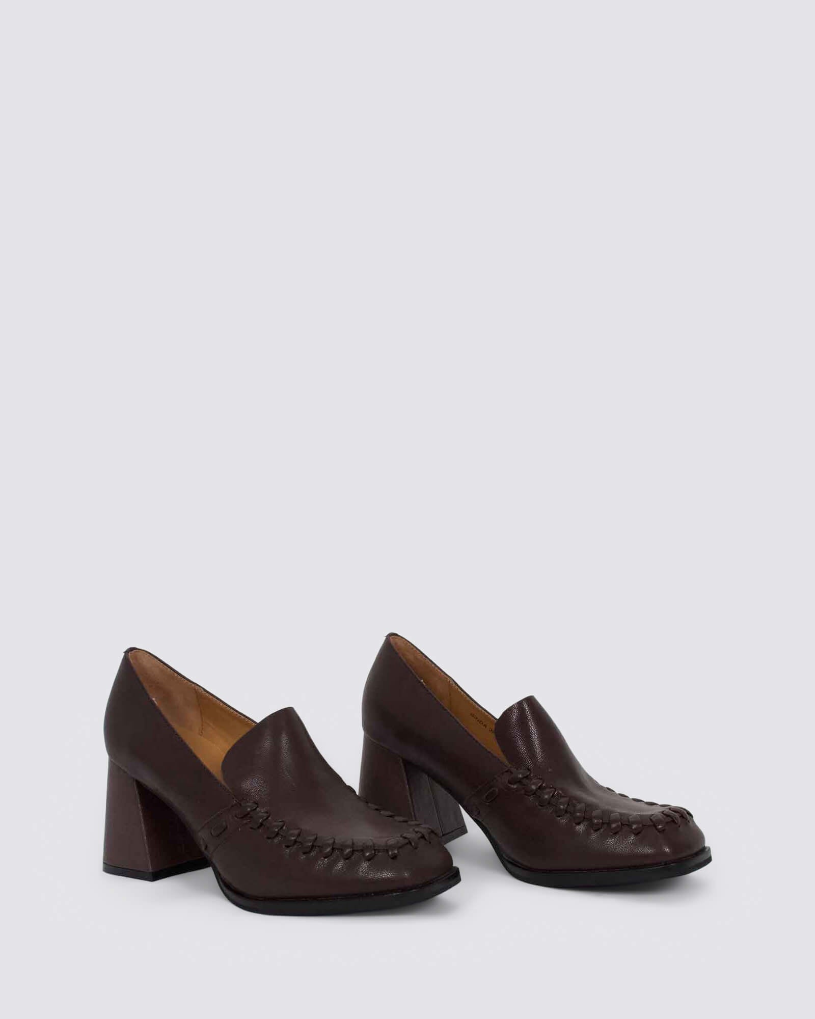 BINDA HEELS CHOCOLATE