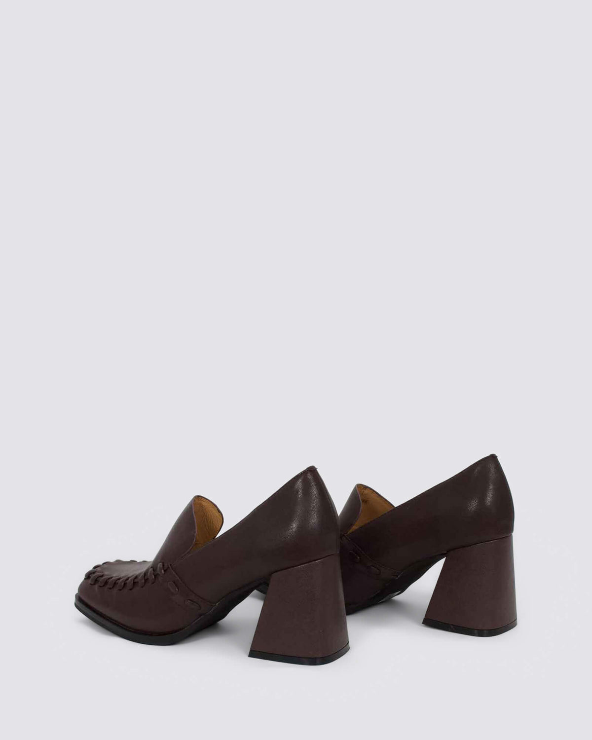 BINDA HEELS CHOCOLATE