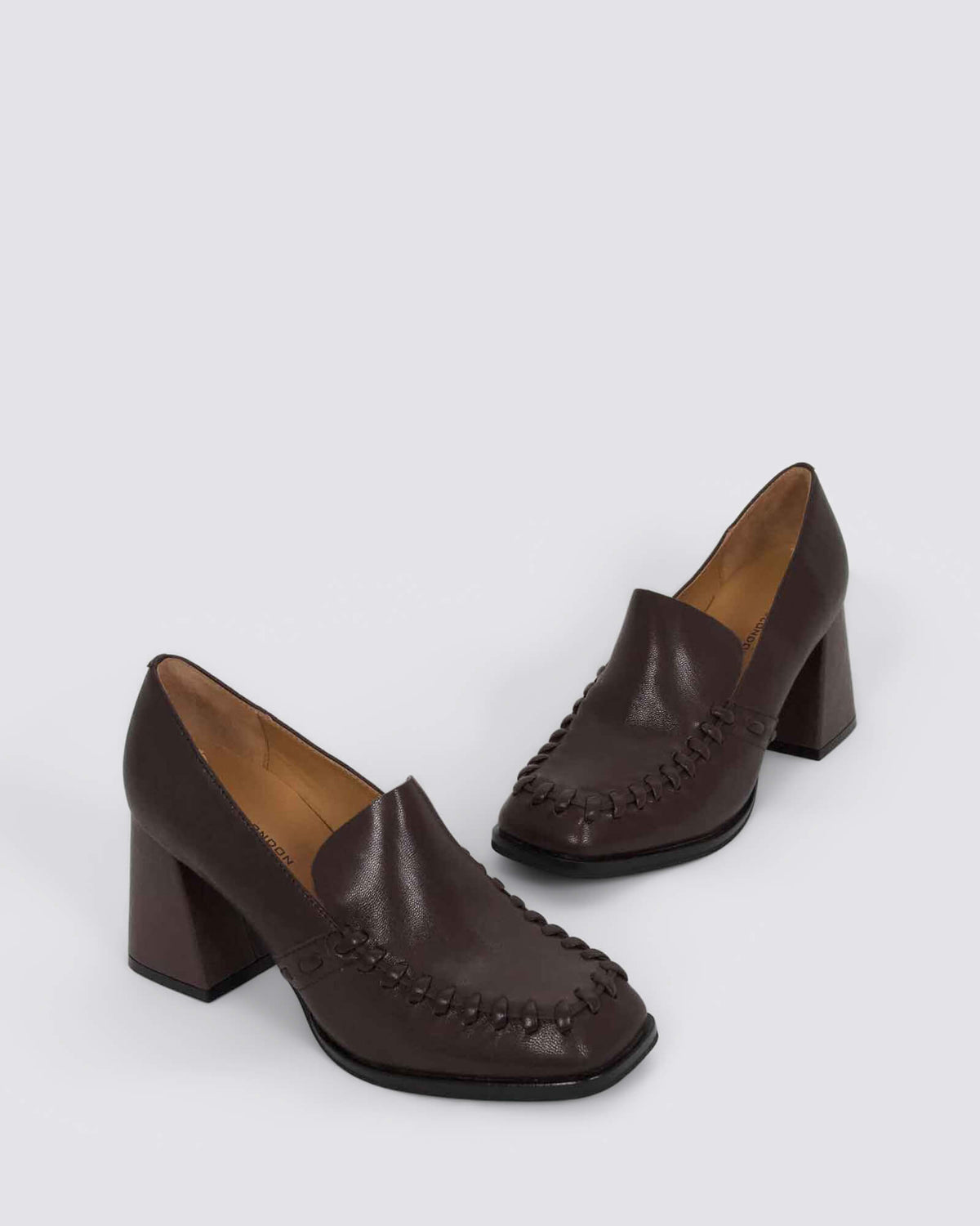 BINDA HEELS CHOCOLATE