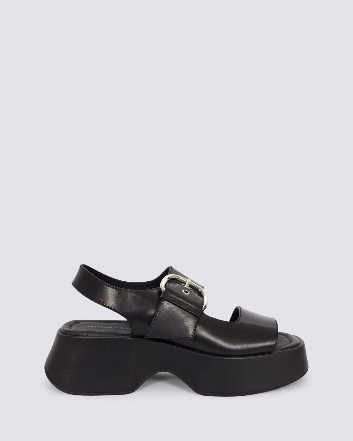 BIRAD PLATFORM SANDALS BLACK