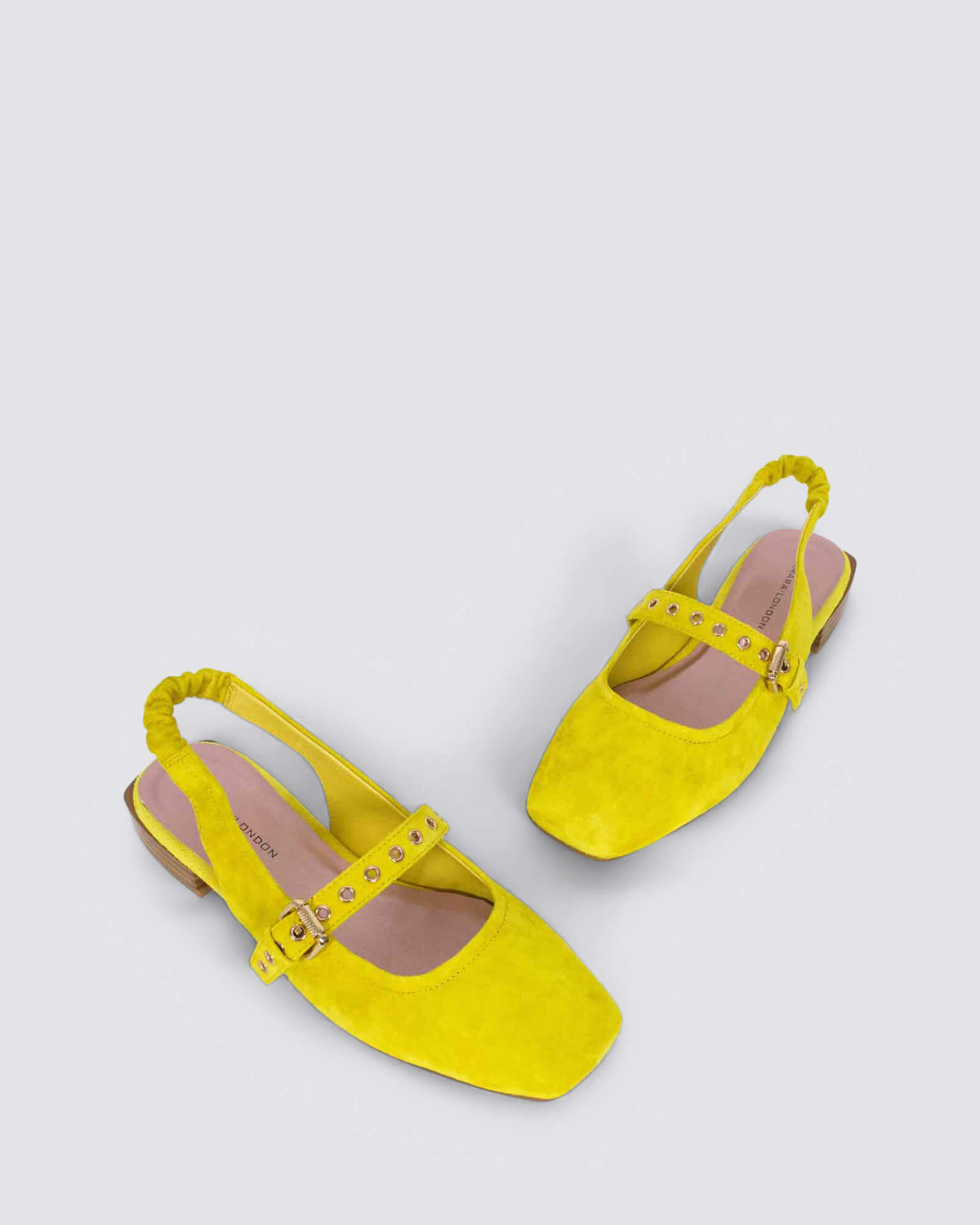 BLAST FLATS YELLOW SUEDE