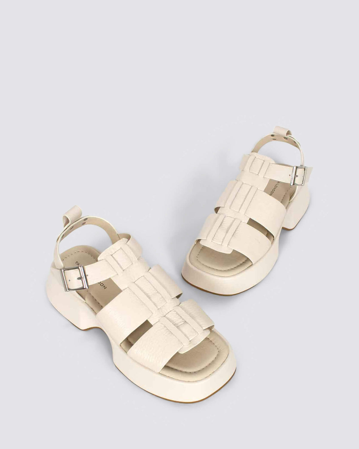 BOTHER PLATFORM SANDALS BONE