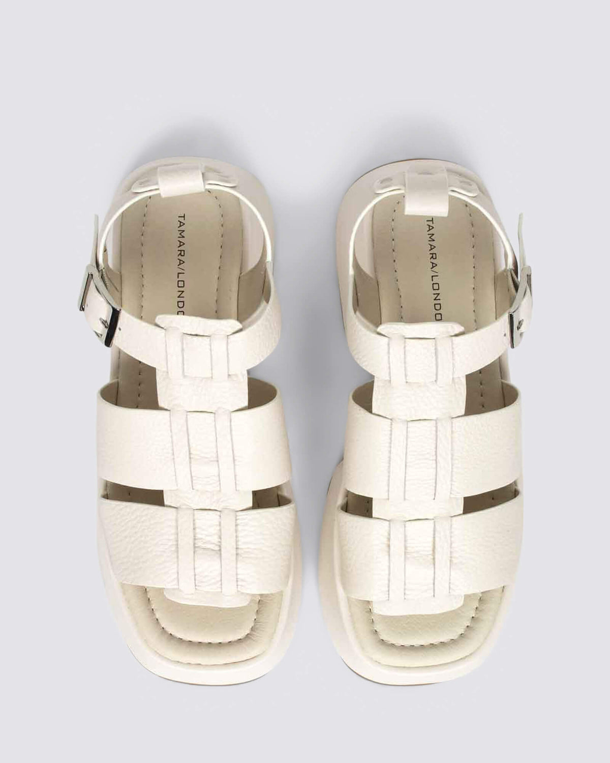 BOTHER PLATFORM SANDALS BONE