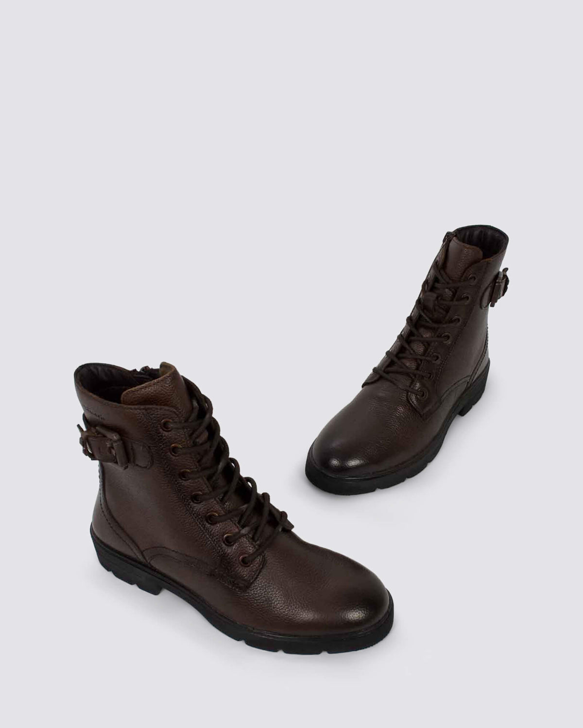 25216 LACE UP BOOTS MOCCA