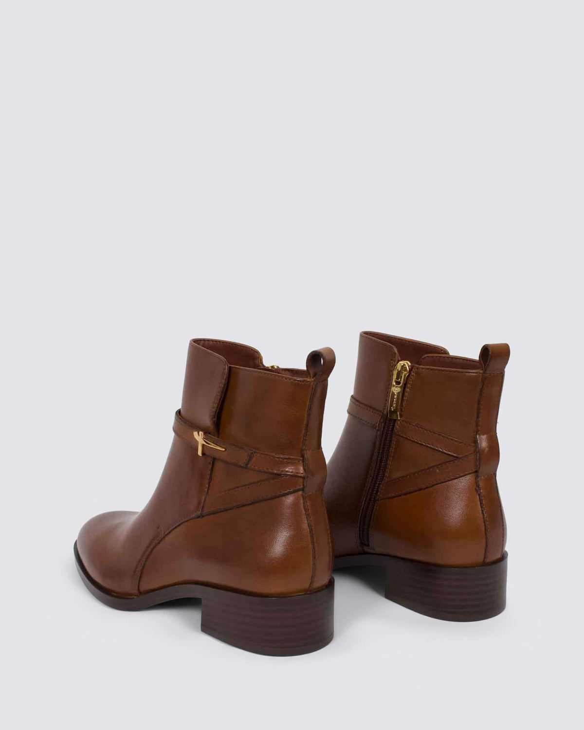 25321 ANKLE BOOTS COGNAC