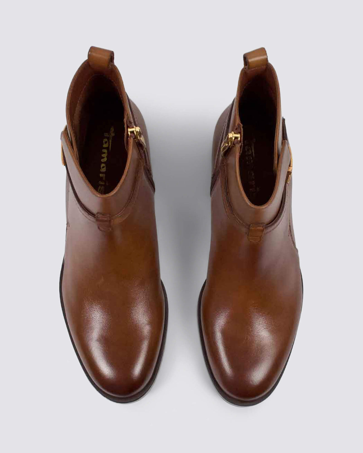 25321 ANKLE BOOTS COGNAC