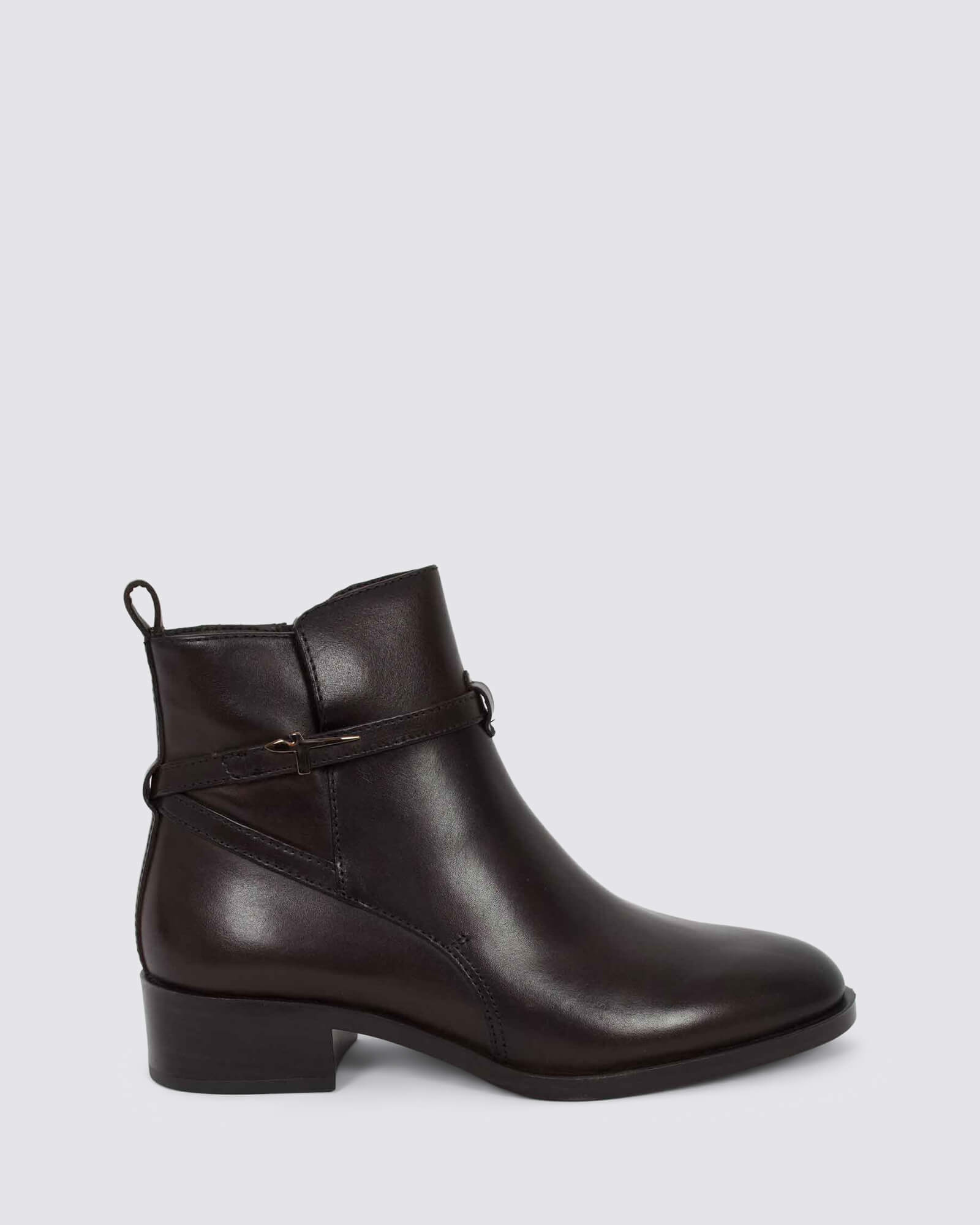 25321 ANKLE BOOTS MAHOGANY