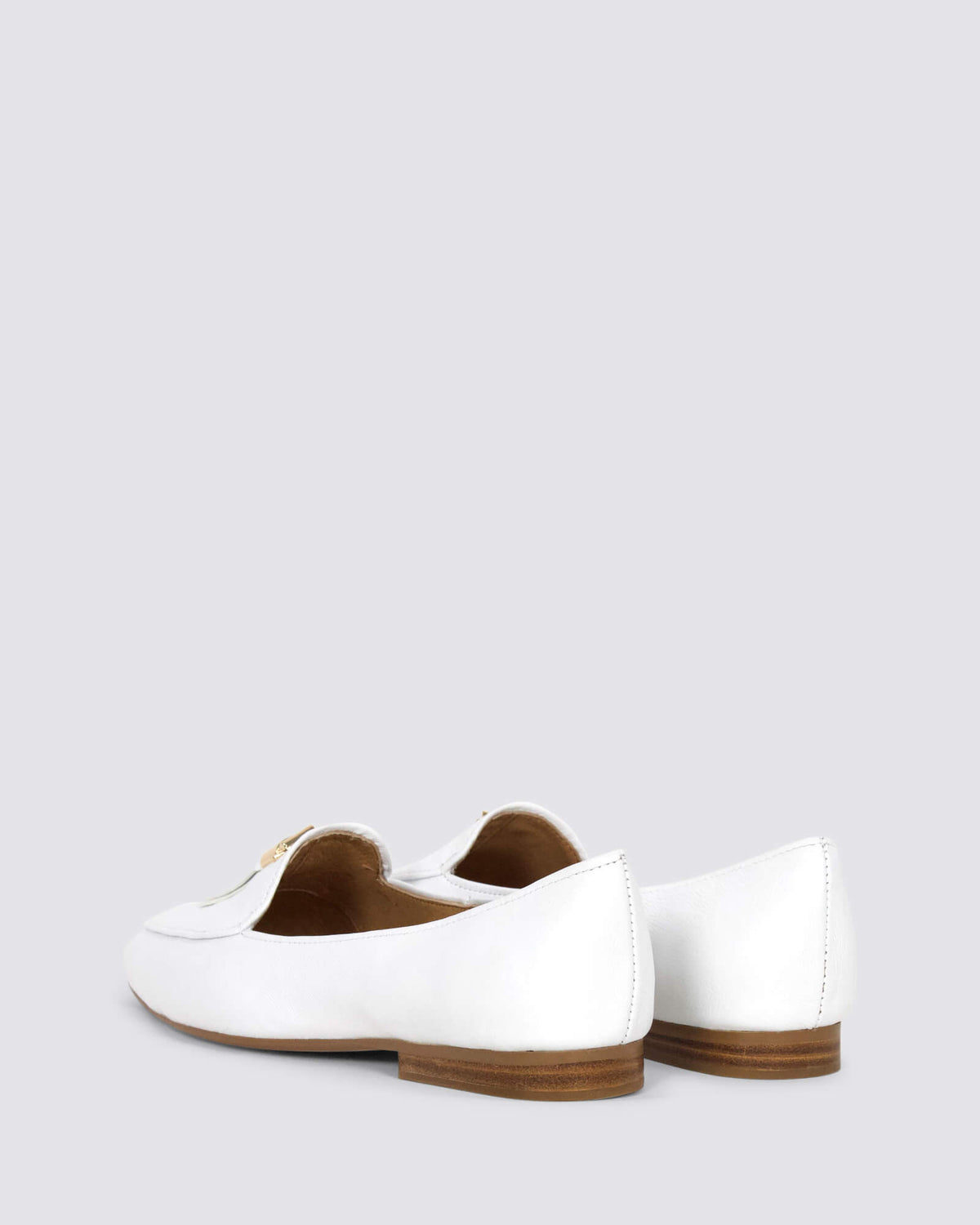 MIERELLA LOAFERS WHITE LEATHER