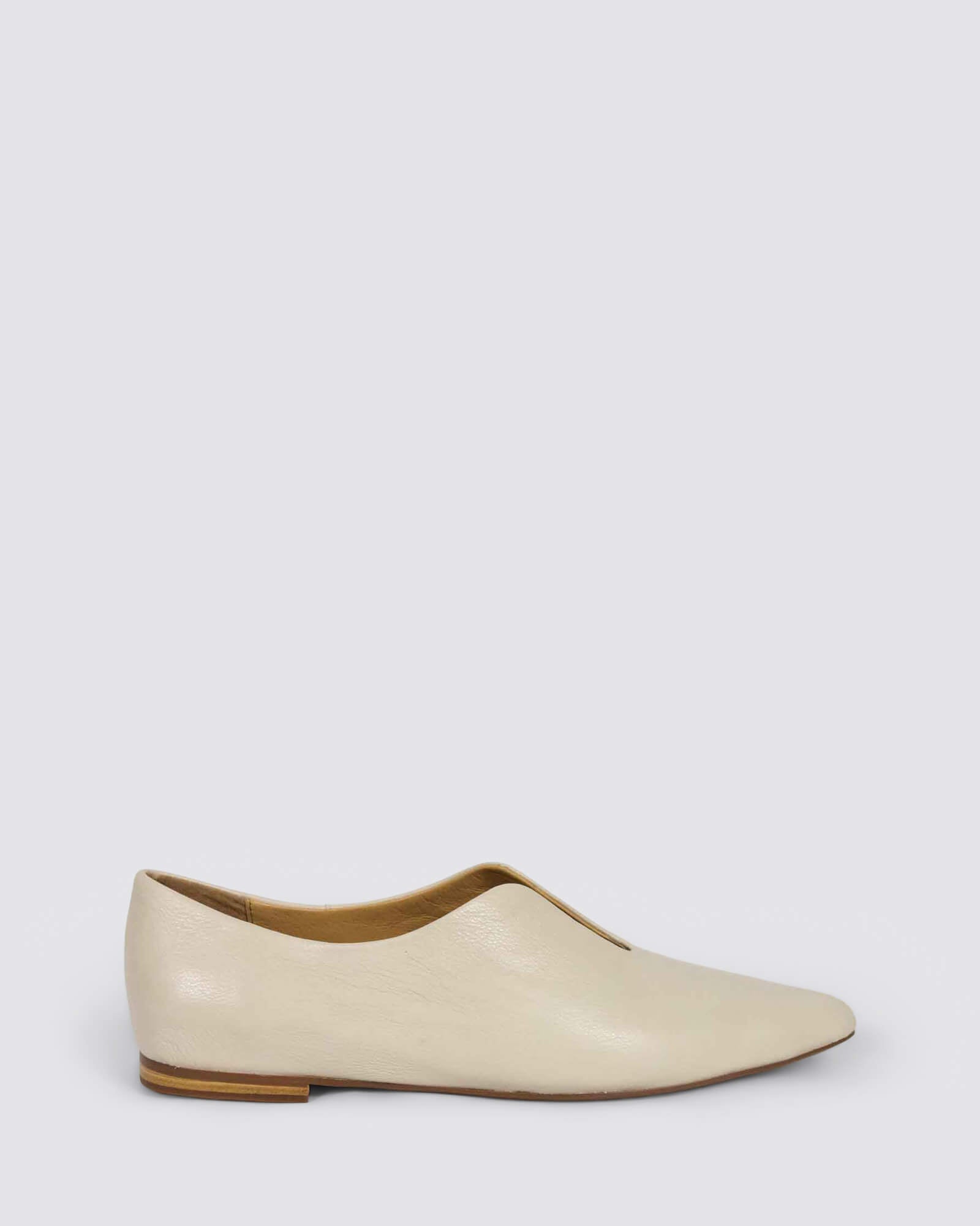 YORLI FLATS MILK LEATHER