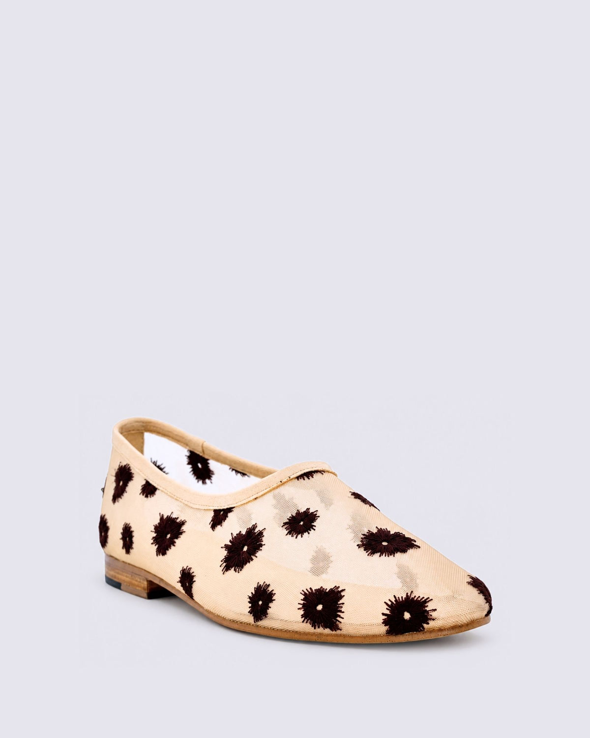 UNDEEN BALLET FLATS CAMEL/CHOC