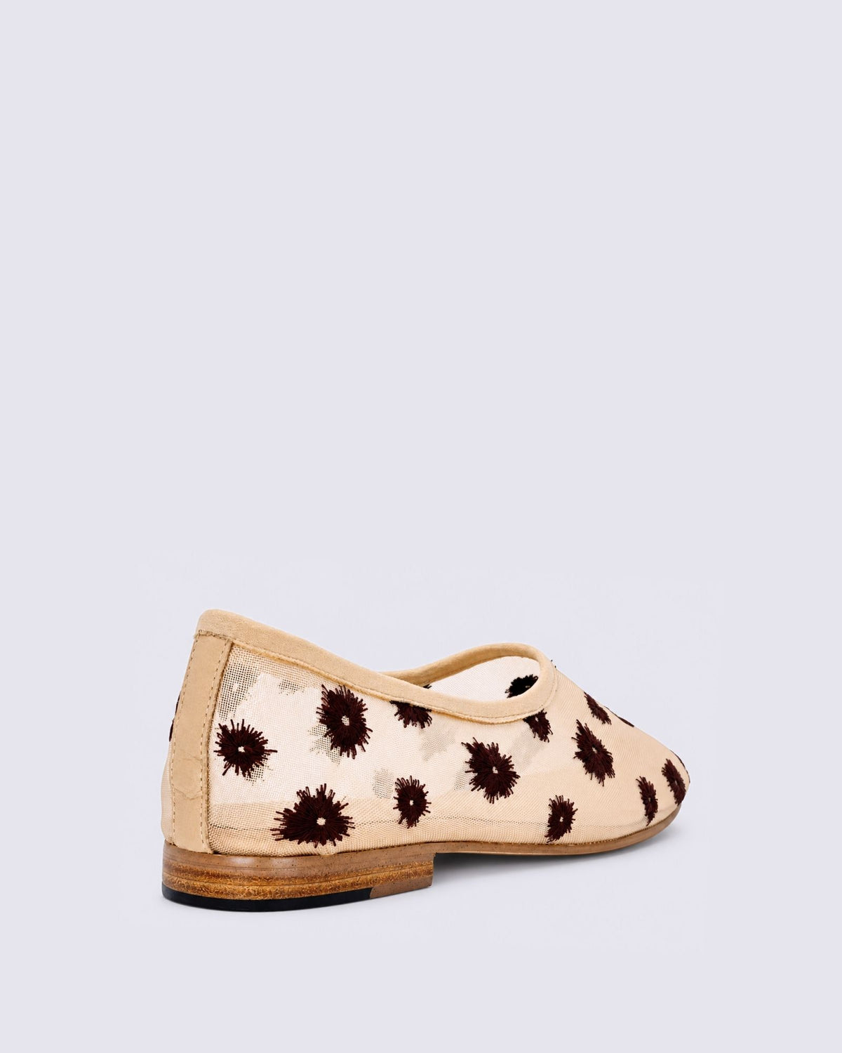 UNDEEN BALLET FLATS CAMEL/CHOC