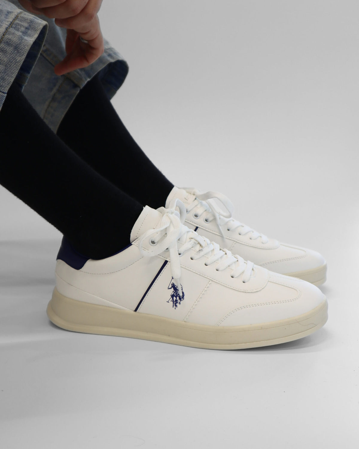 CAMPY MENS SNEAKERS WHITE