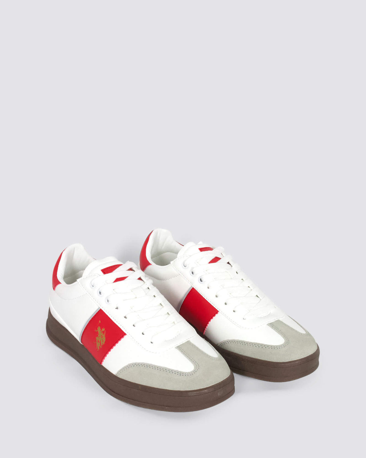 CAMPY MENS SNEAKERS WHITE/RED