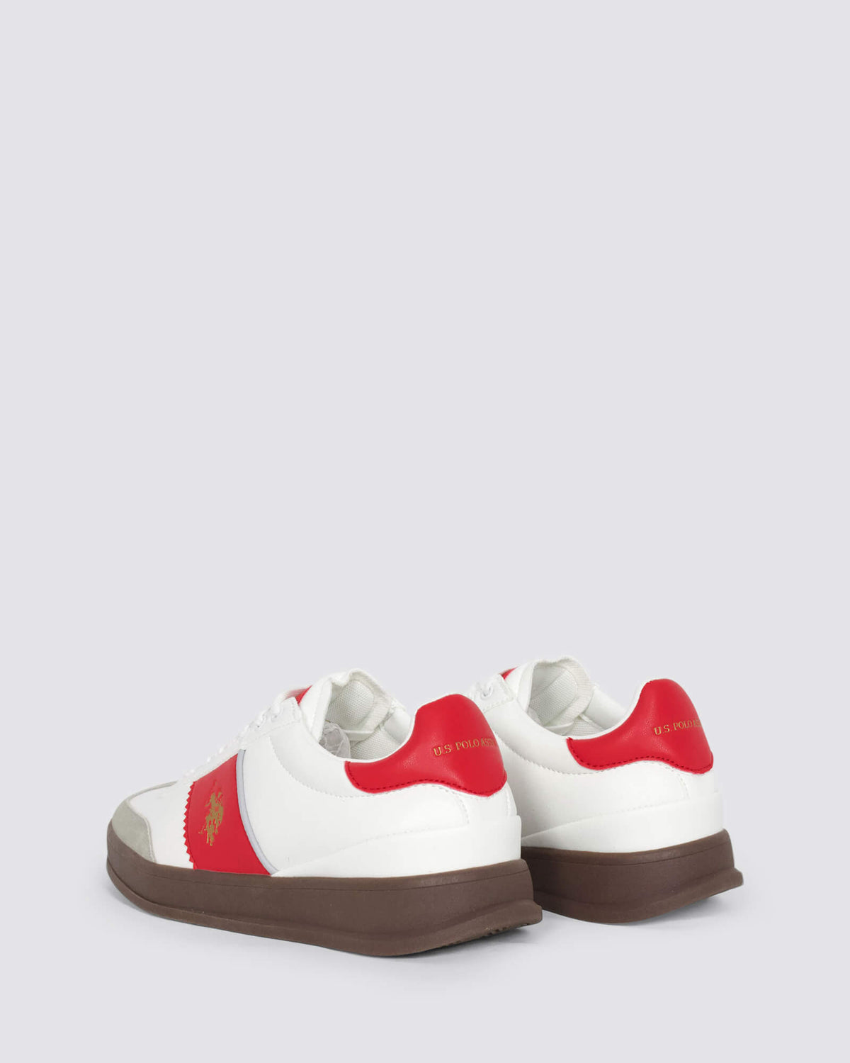 CAMPY MENS SNEAKERS WHITE/RED