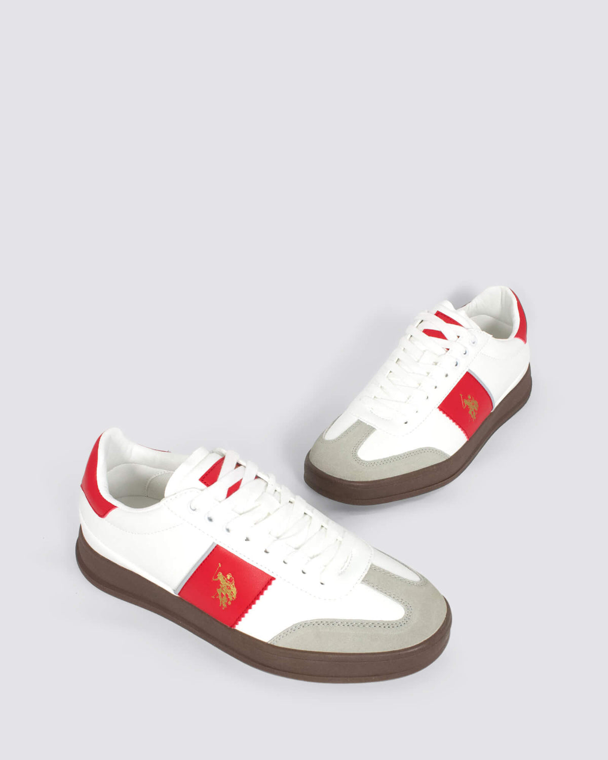 CAMPY MENS SNEAKERS WHITE/RED