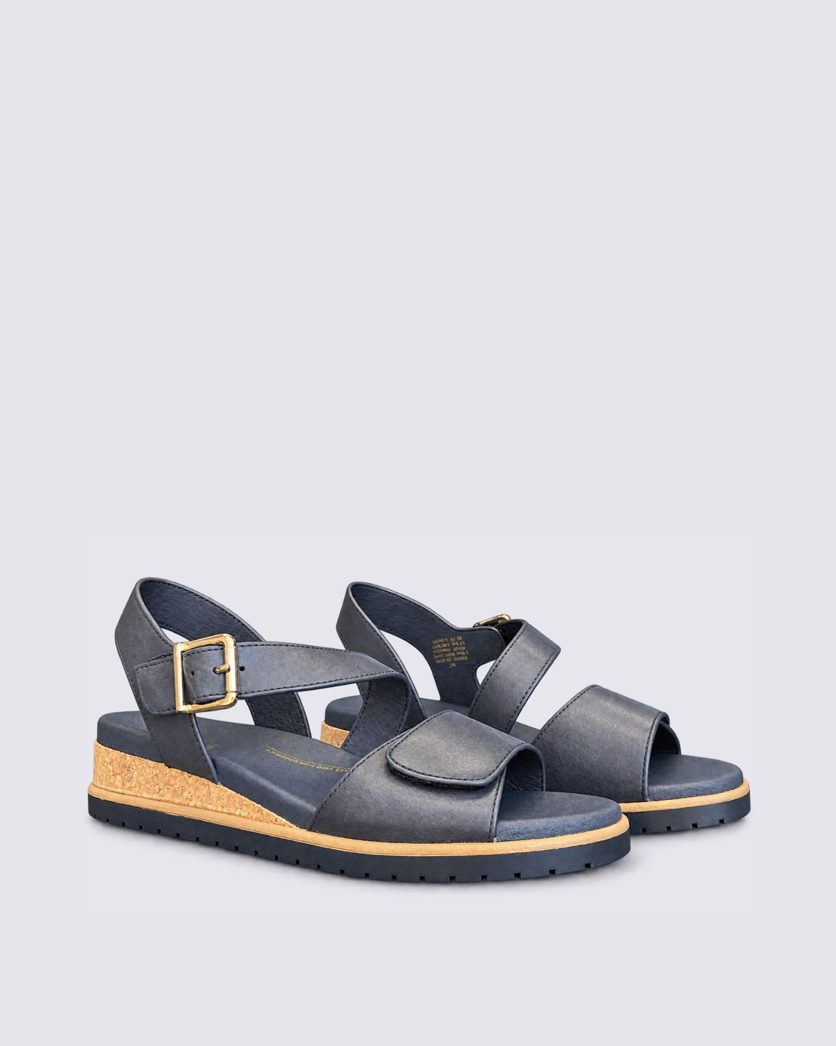 VAMSY W-ZR SANDALS NAVY/NAVY