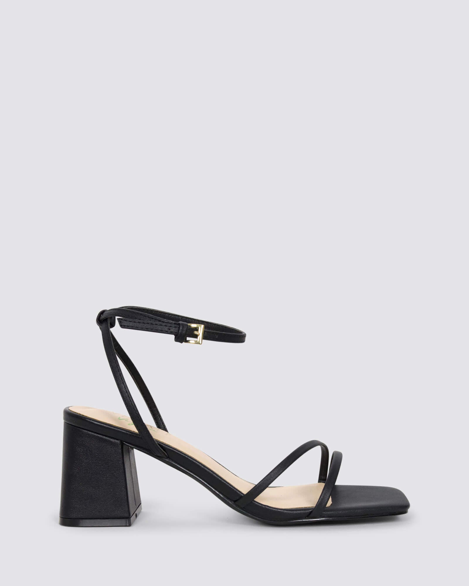 STEVIE BLOCK HEELS BLACK