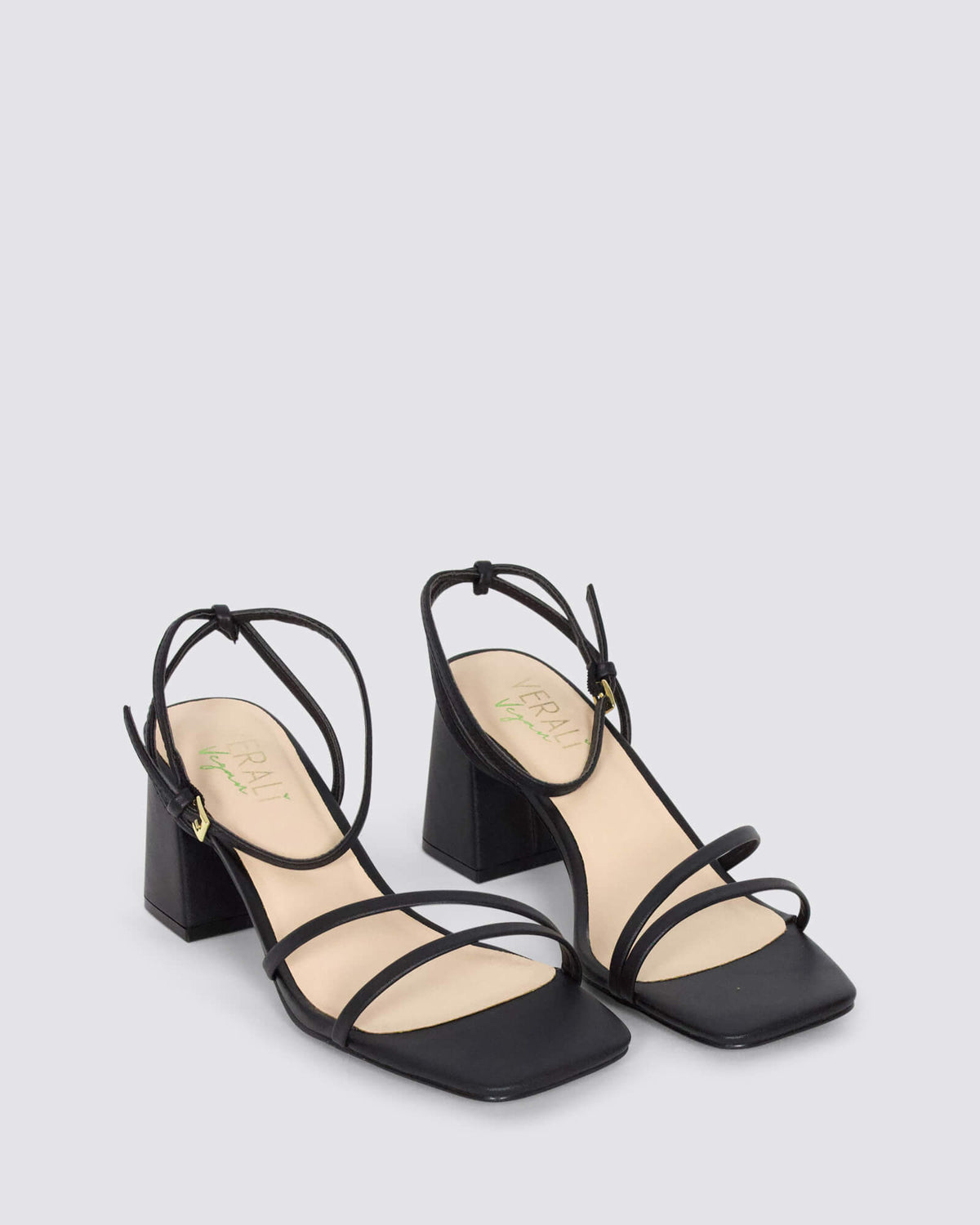 STEVIE BLOCK HEELS BLACK