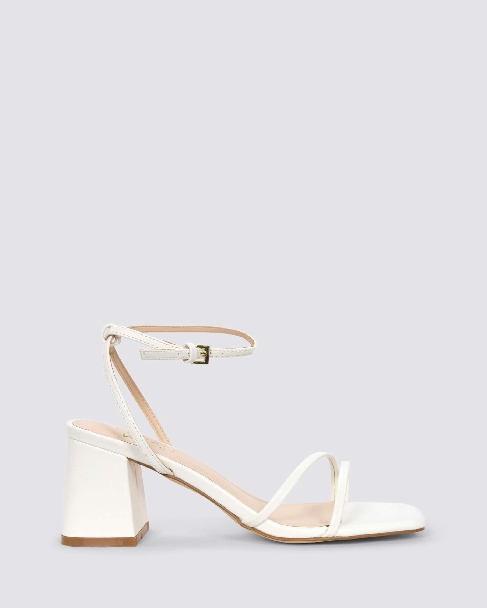 STEVIE BLOCK HEELS CHALK