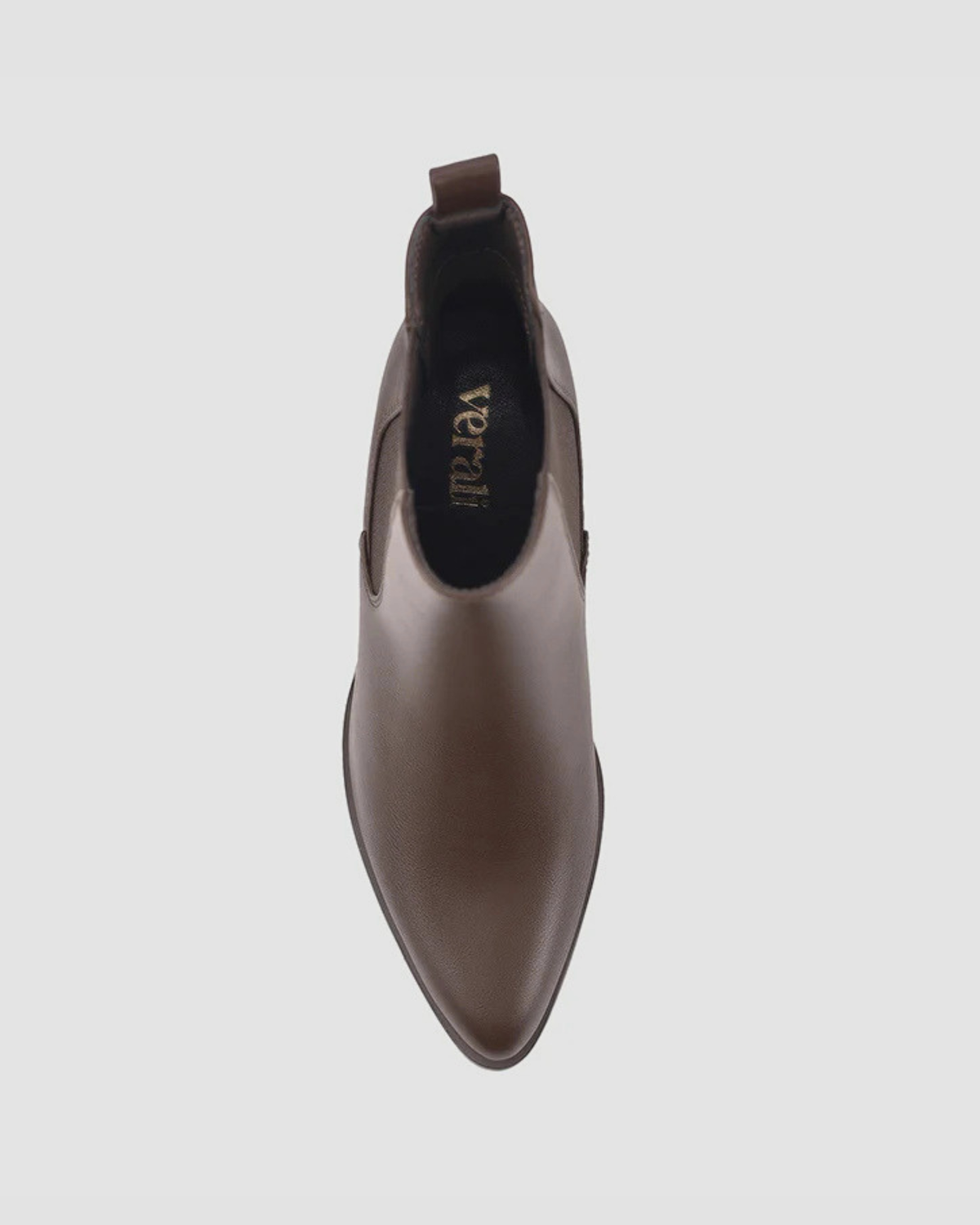 ABBIE CHELSEA ANKLE BOOTS CHOCOLATE BROWN