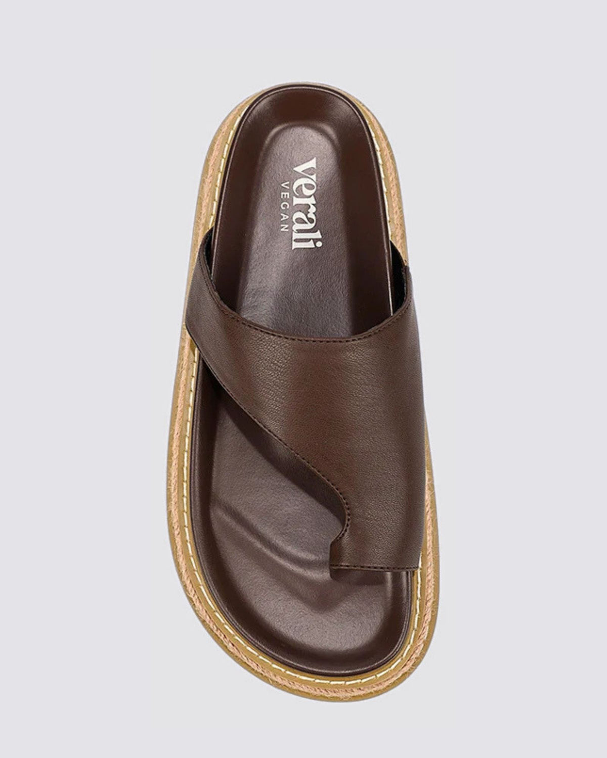 THOR FLATFORM SANDALS CHOCOLATE BROWN
