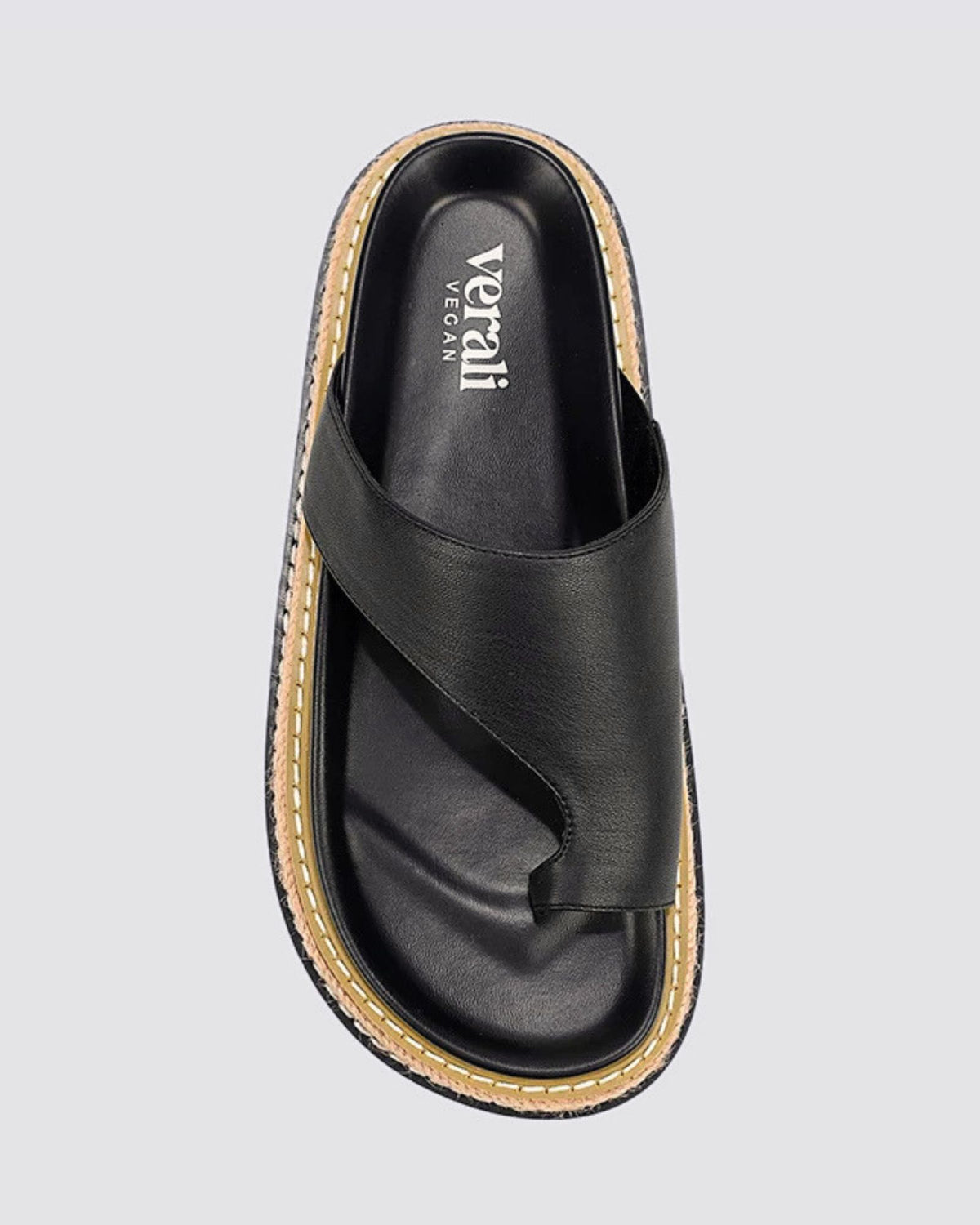 THOR FLATFORM SANDALS BLACK
