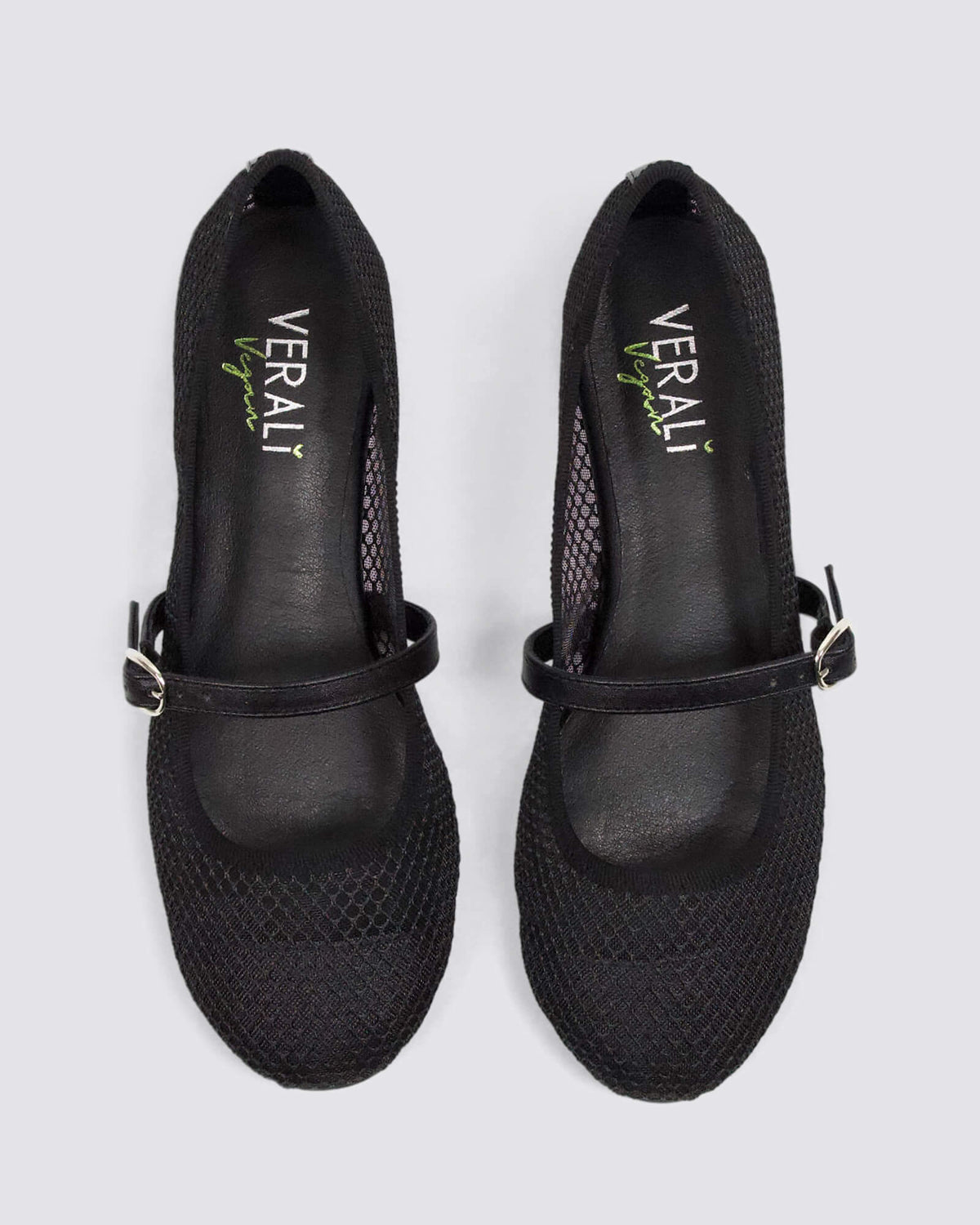 BAMBAM MARY JANES BLACK MESH