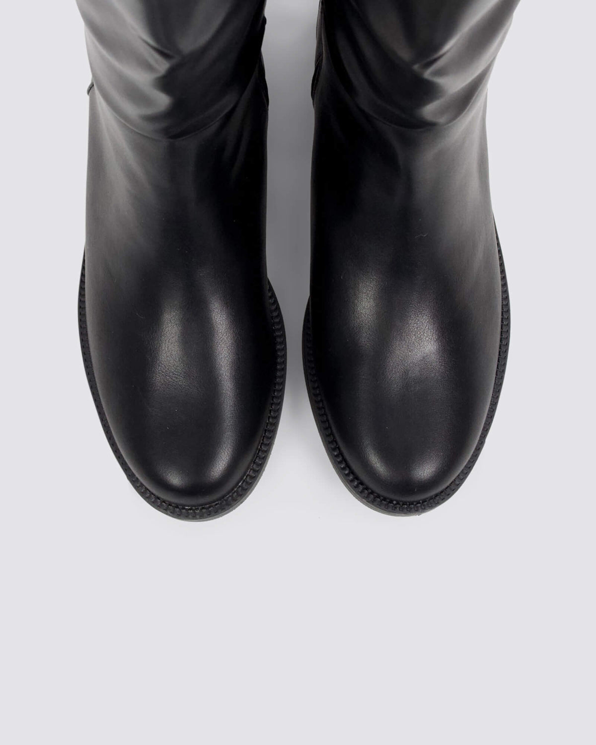 GARFIELD KNEE HIGH WIDE CALF BLACK