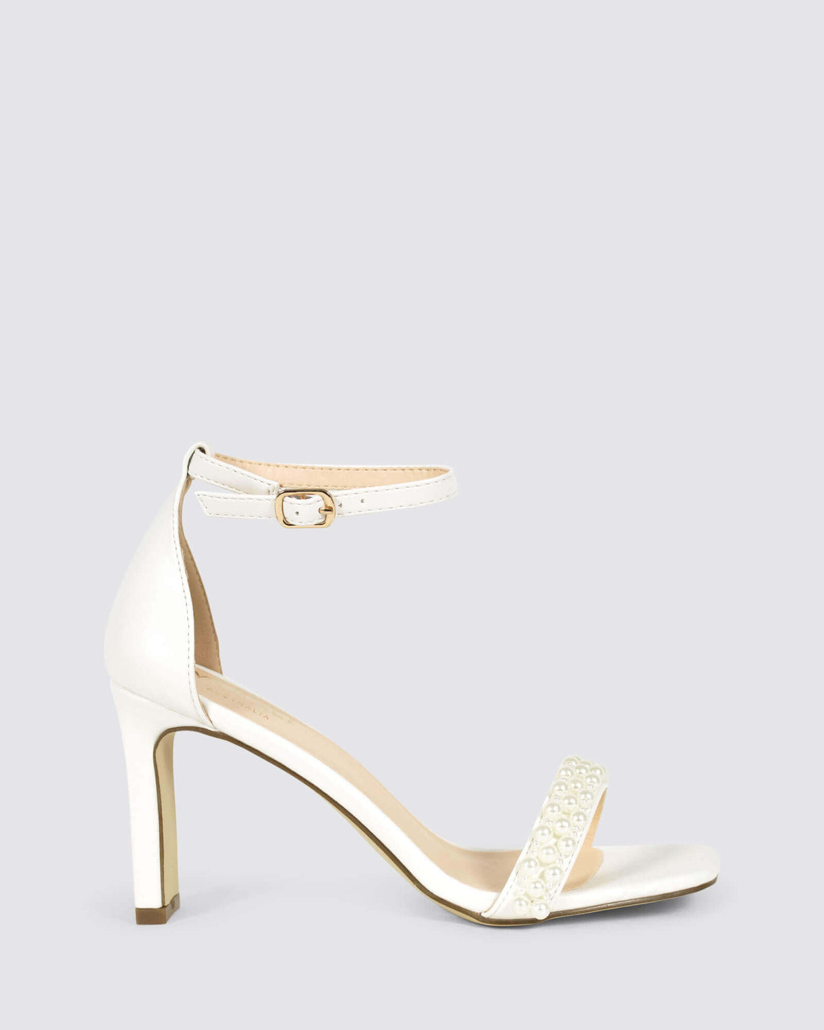 KAITLYN HEELS CHALK PEARL