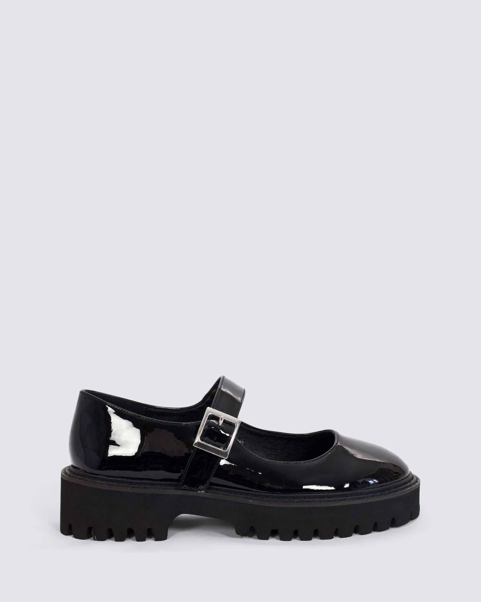NERO MARY JANE LOAFERS BLACK PATENT