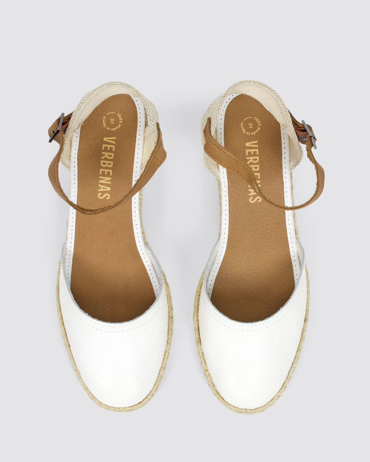 MALENA WEDGE SANDALS WHITE