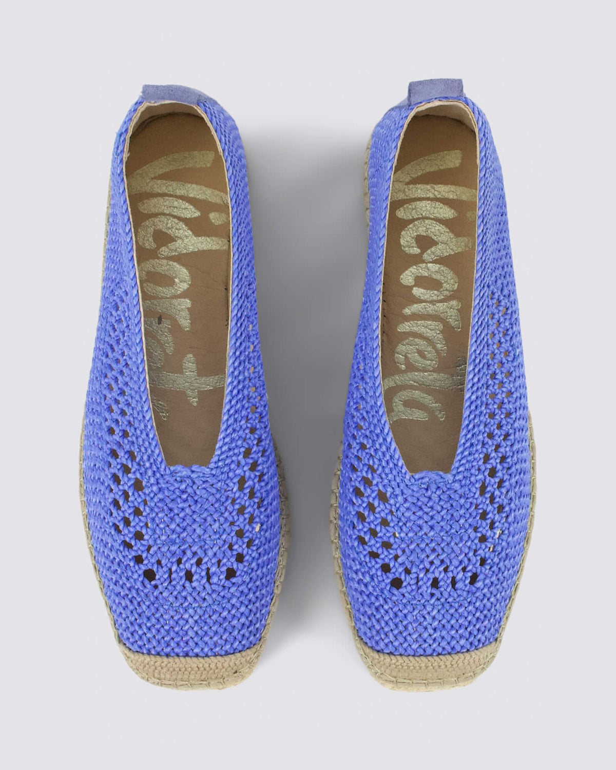VI-32400 ESPADRILLE FLATS AZUL
