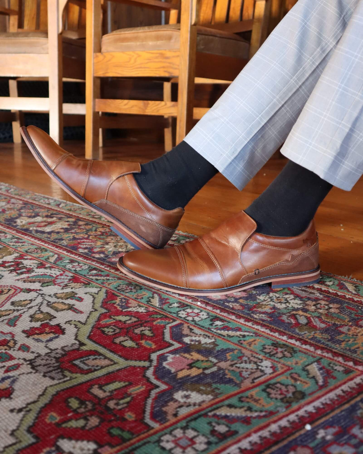 DUBLIN DRESS SHOES TAN LEATHER