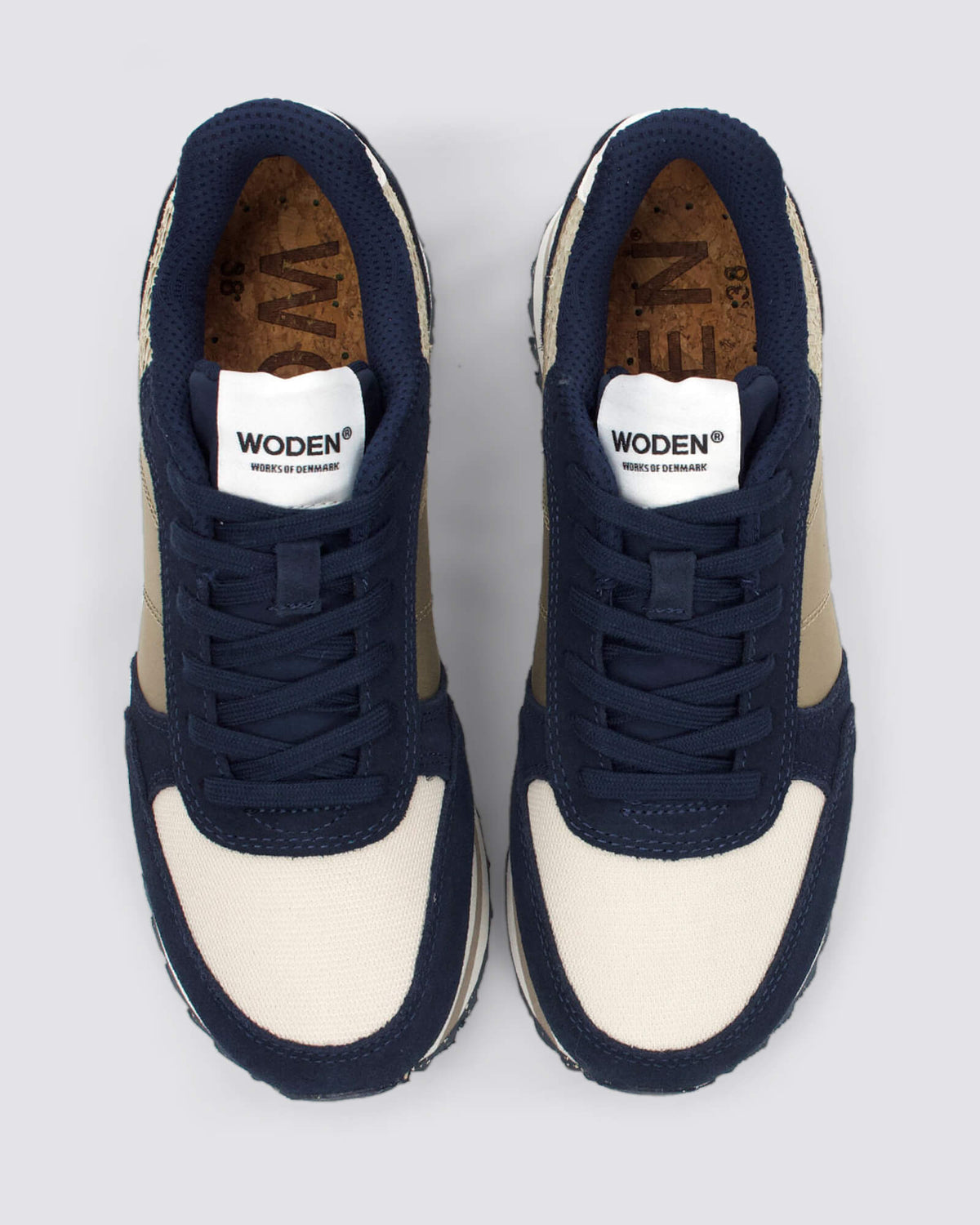 RONJA PLATEAU PLATFORM SNEAKERS NAVY MULTI