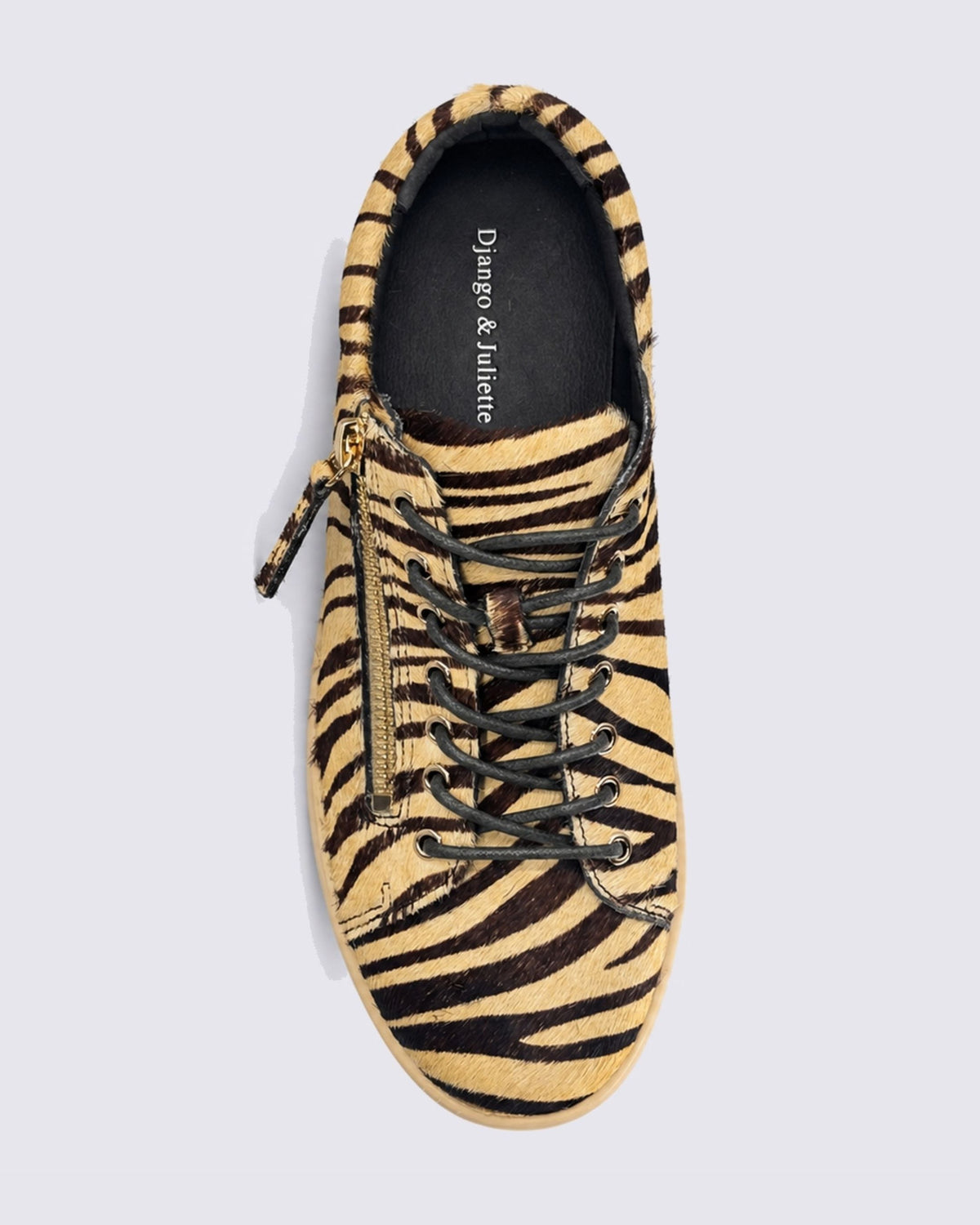 WOLFIE SNEAKERS CAMEL/CHOCOLATE PONY
