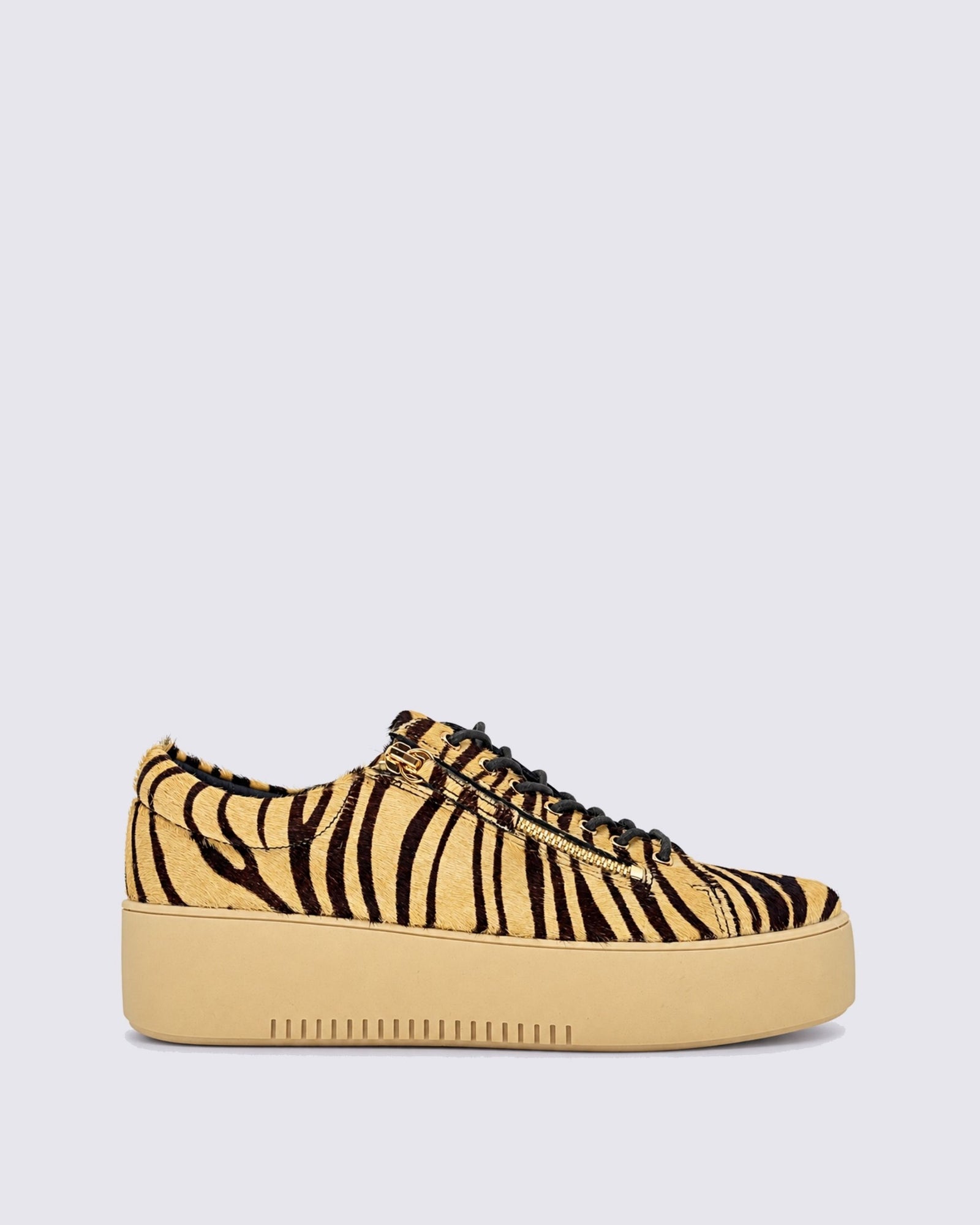 WOLFIE SNEAKERS CAMEL/CHOCOLATE PONY
