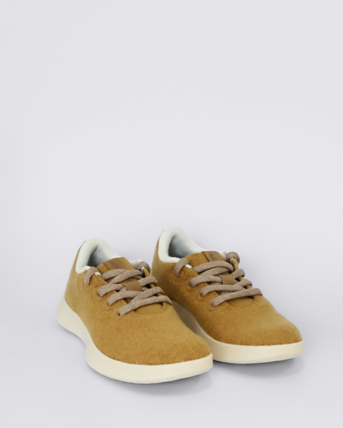 WOMENS WOOL RUNNER NZ LUXE GOLD/STONY CREAM