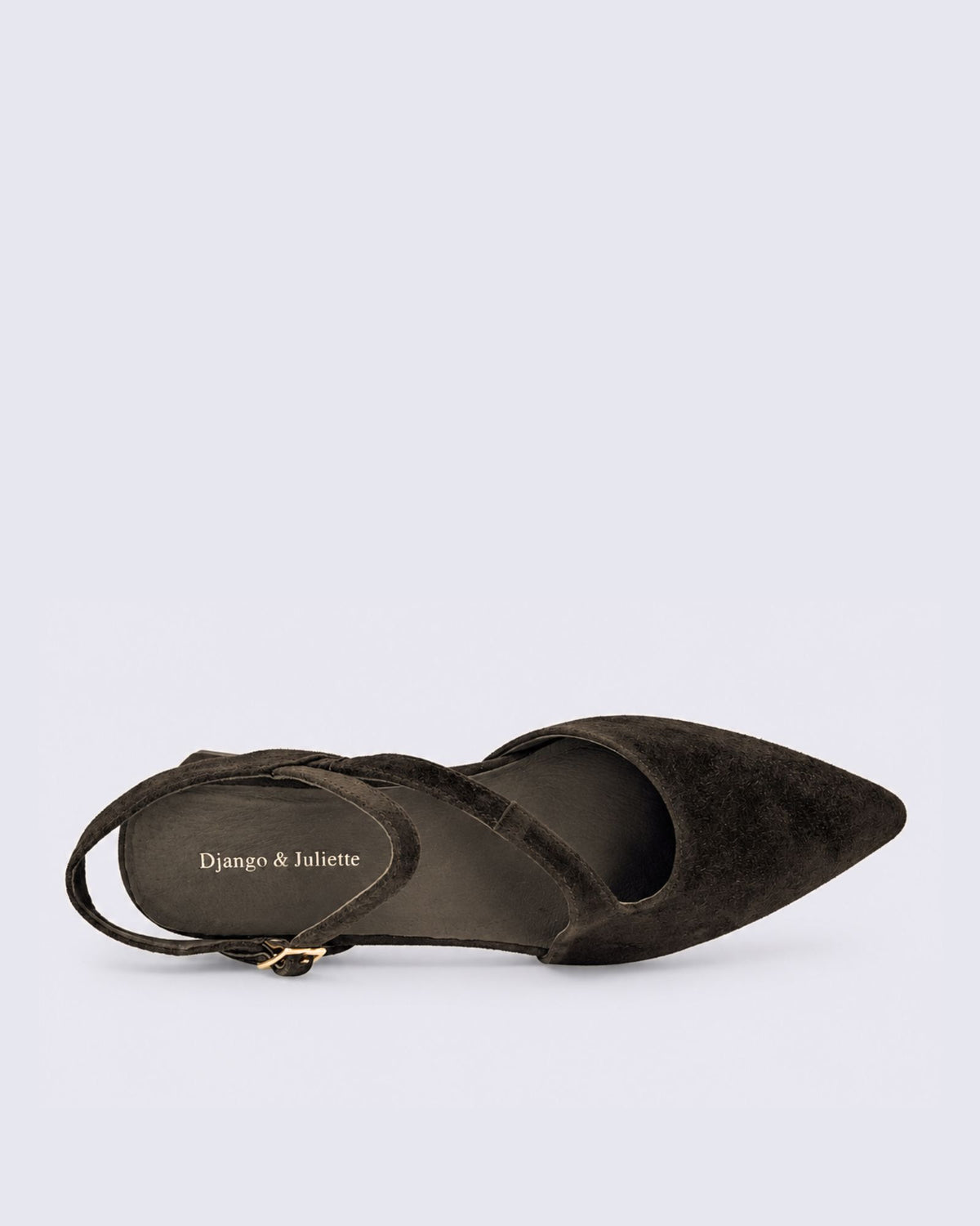 WRYN HEELS CHOCOLATE SUEDE
