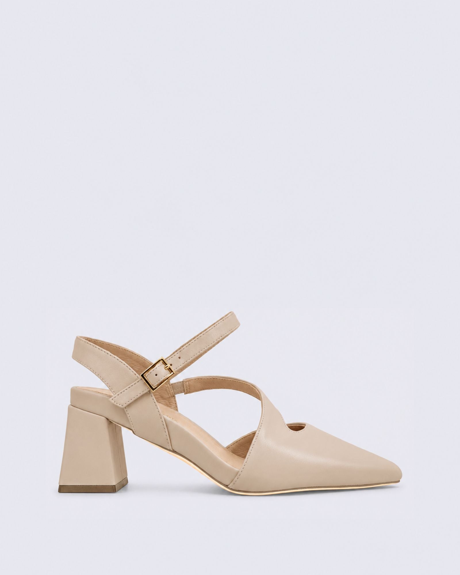WRYN HEELS NUDE