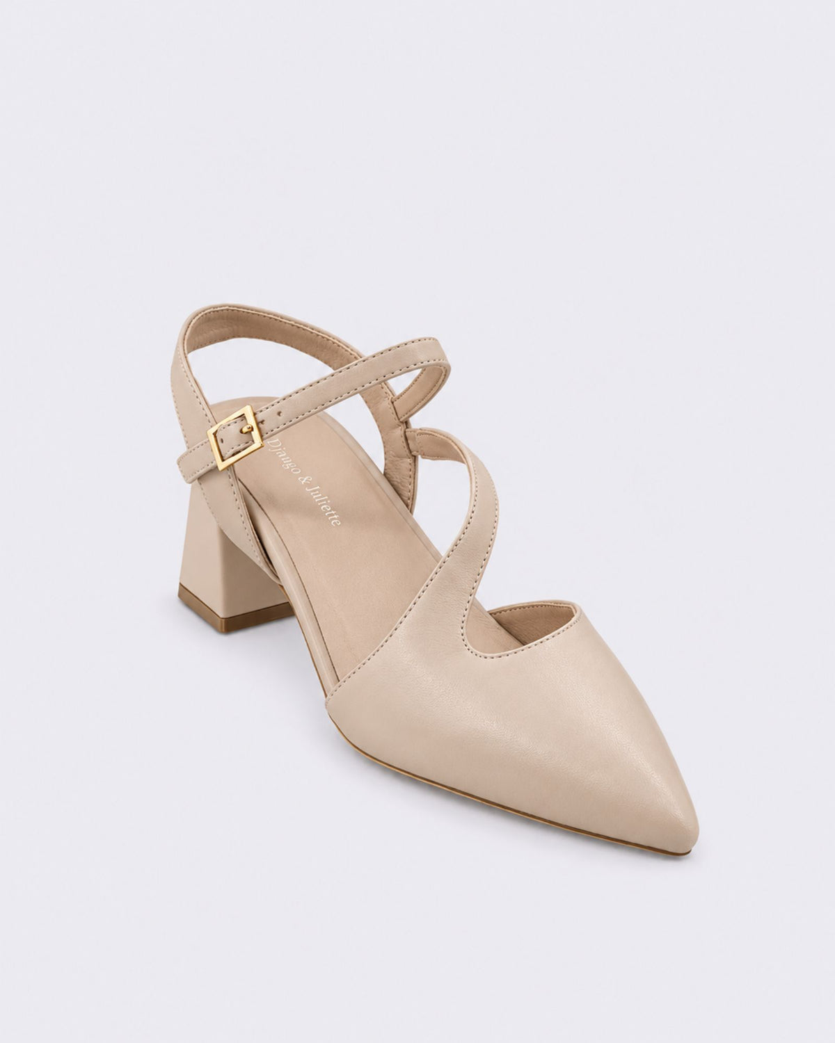 WRYN HEELS NUDE