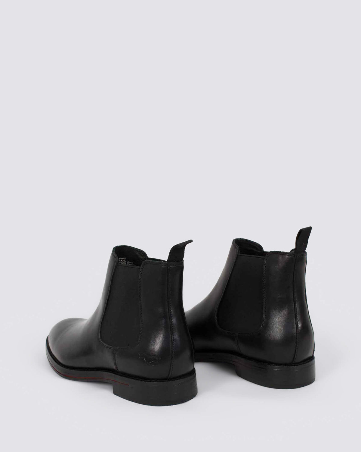 WINNER MENS CHELSEA BOOTS BLACK