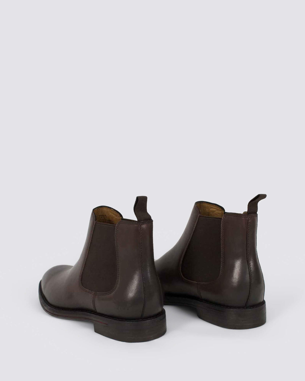 WINNER MENS CHELSEA BOOTS DARK BROWN