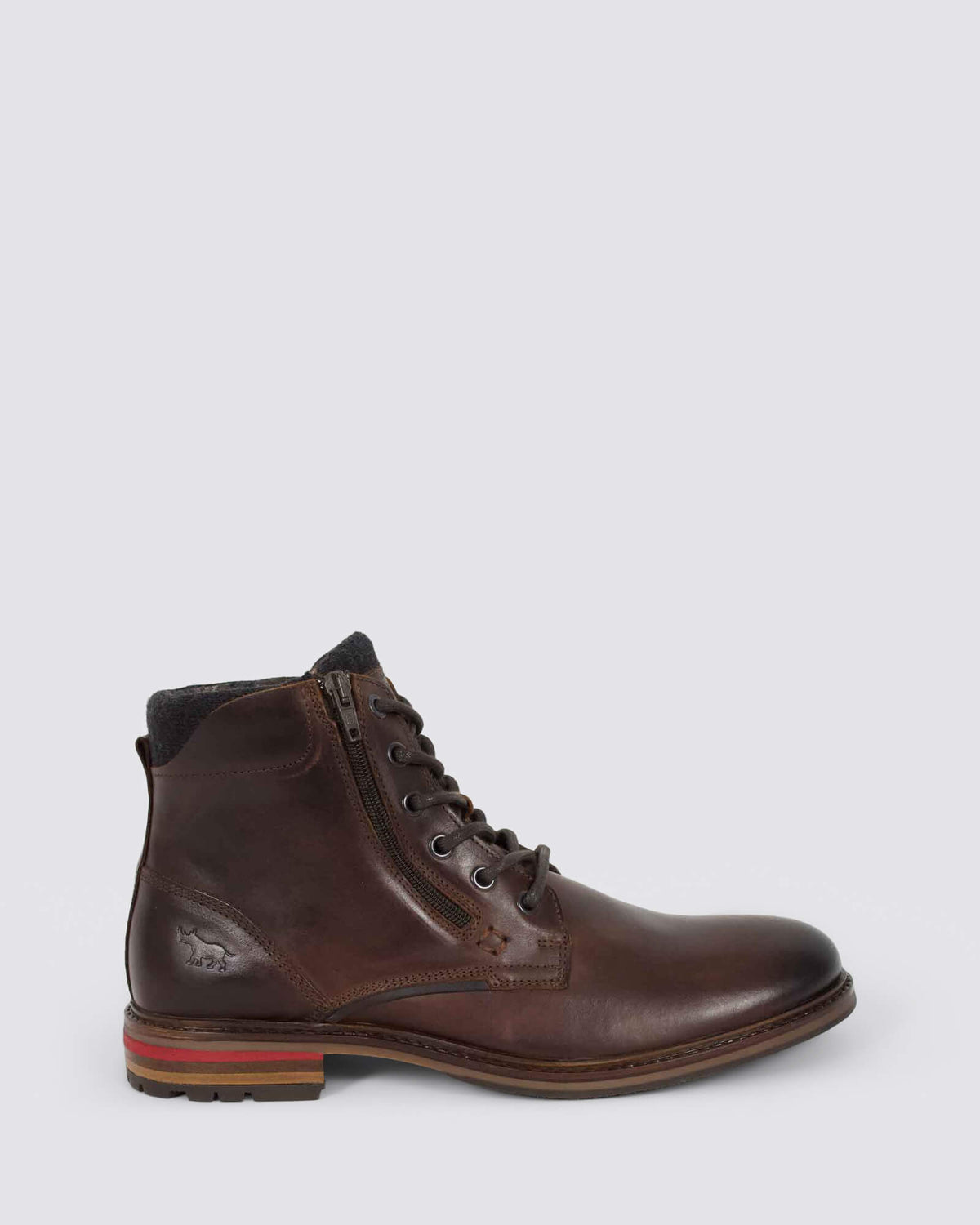 WOODLAND MENS BOOTS RUST