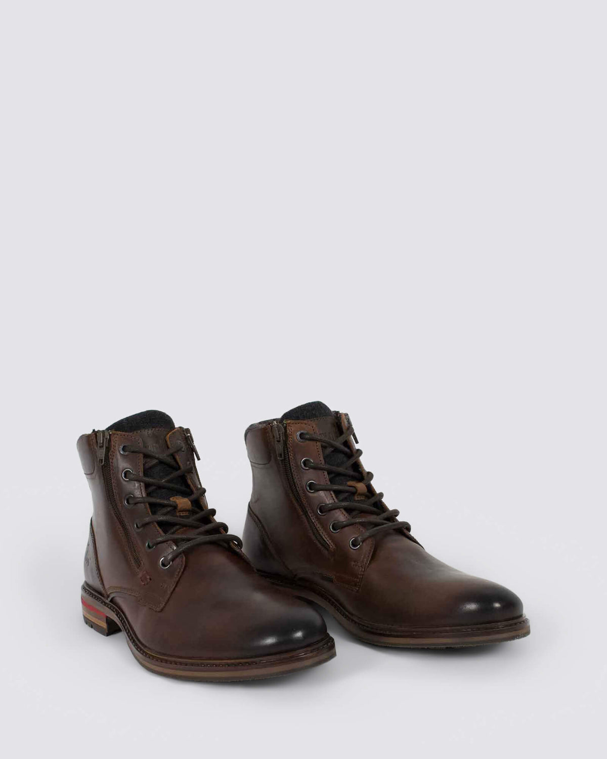 WOODLAND MENS BOOTS RUST