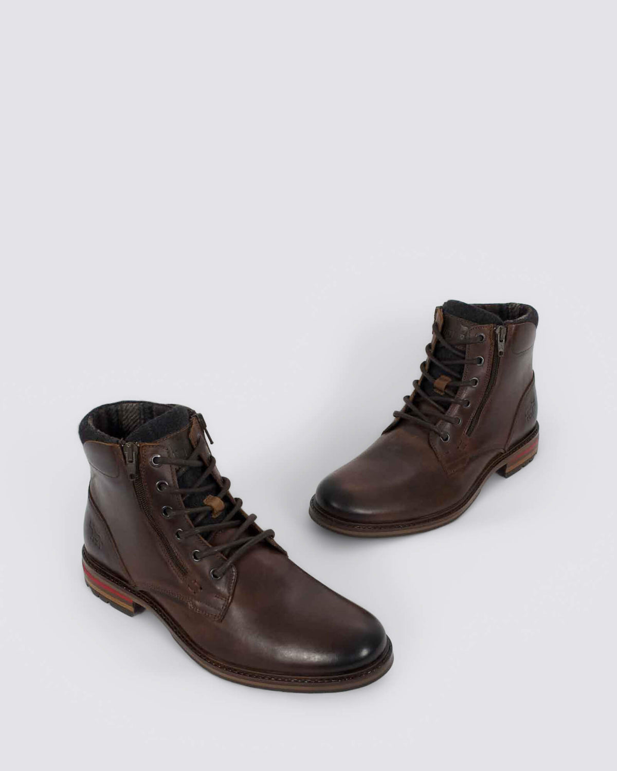 WOODLAND MENS BOOTS RUST